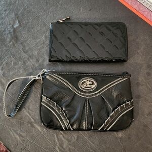 Apple Bottoms Wristlet & Unbranded Wallet Bundle (please see all pictures)